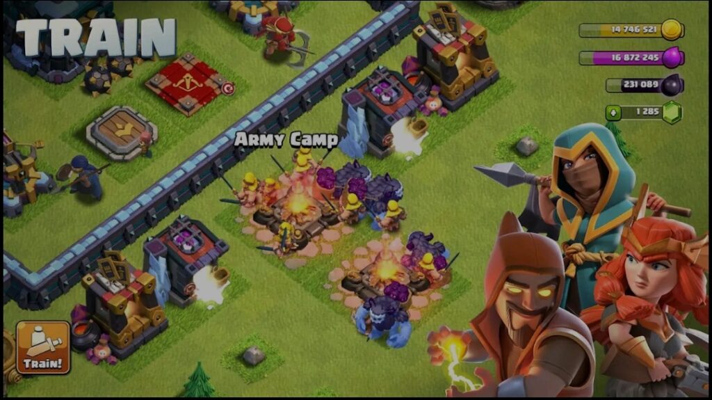 Features of Clash of Clans MOD APK